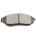 Front D888 Ceramic 4pcs W Hardware Disc Brake Pad Set