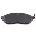 Front D888 Ceramic 4pcs W Hardware Disc Brake Pad Set
