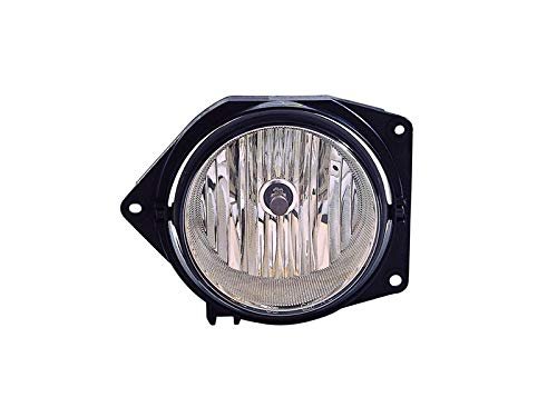 Hummer H3 H3t Front Driving Fog Light Lamp Left Driver Side Sae Dot Approved Halogen Chrome Fits 2006 2007 2008 2009 2010