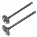 Caltric Exhaust And Intake Valve Compatible With Honda Fourtrax 250 1985 1986 1987 