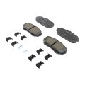 Front Disc Brake Pads For Lincoln Mkx 2007 2008 2009 Ceramic Gold Classification Low Dust With Mechanical Wear Sensor Shims And 