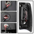 Acanii For Blk 2003-2006 Chevy Silverado 1500 Led Tail Lights Lamps Left Right 03 04 05 06