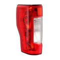Left Tail Light Halogen For 2017-2019d F250 F350 F450 Super Duty Pickup Rear Taillight Lamp Replacement For Fo2800256 Clear Red 