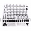 Smt-universal Spike Bolt Mc Sportbike Compatible With Kawasaki Ninja Ex250 Zx14 Zx7 Zx9r Silver B00rueopc8