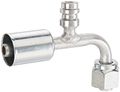 Four Seasons 14938 90a Female Standard O-ring Air Conditioning Fitting With R134a Service Port 