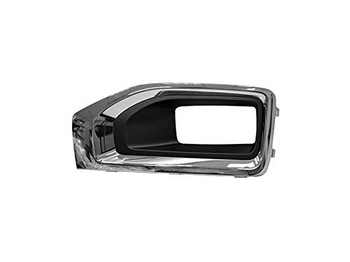 Left Driver Side Fog Light Bezel Textured And Chrome For 2015 To 2019 Gmc Yukon Xl Denali W0135-w772613