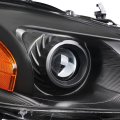 Auto Dynasty Factory Style Halogen Projector Headlights Bundle With Tool Kit Compatible Nissan Altima Sedan 13-15 Driver And