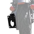 Side License Plate Holder Fender Eliminator For Scout Bobber 2025 2026 Motorcycle Black Aluminum Tail Tidy Led Light 