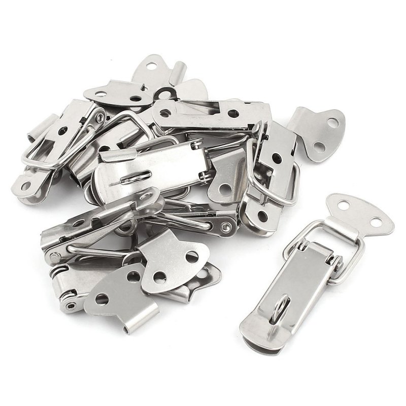 Cases Boxes Chests Steel Spring Draw Toggle Latch Catch 10-piece
