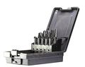 Yufu-10 Pcs Double Cut Solid Carbide Rotary Burr Set 1 4 Inch Shank For Die Grinder Drill Metal Carving