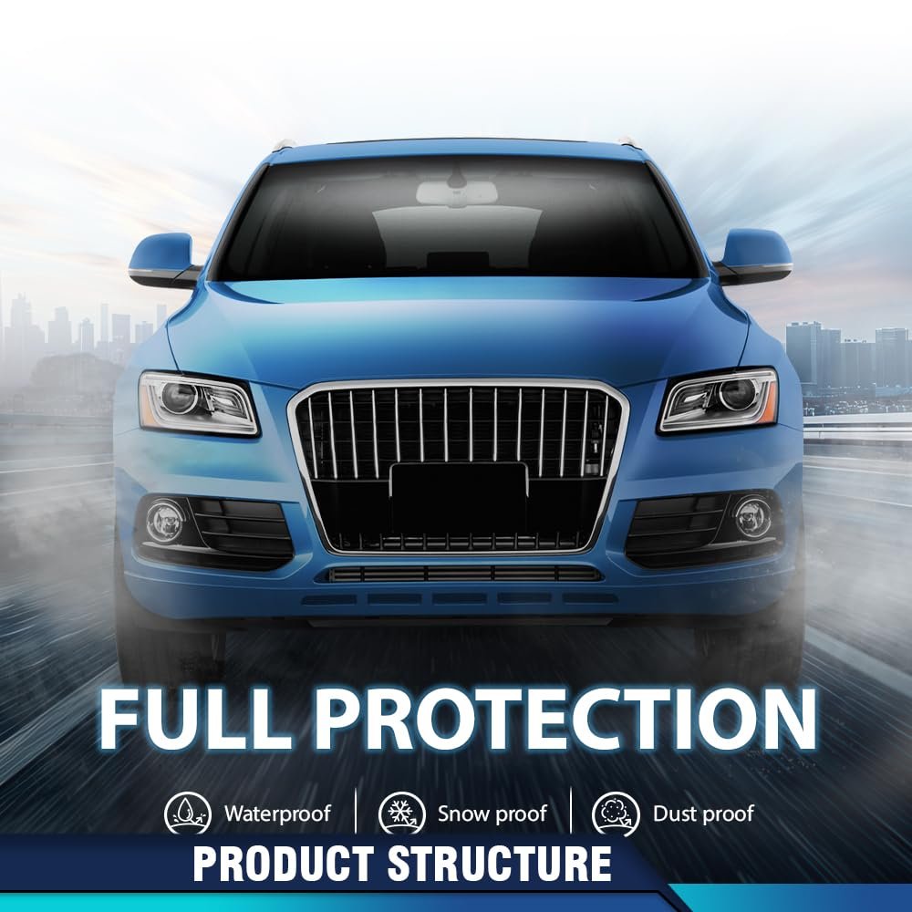 Front Bumper Impact Bar Brace For Audi Q5 2013 2014 2015 2016 2017 Plastic Retainer Grill Support 8r0807333a Pa