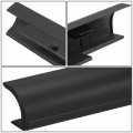 Fo1904117 Factory Style Rear Tailgate Molding Cab Compatible With Ford F-series Super Duty 1999-2007 Matte Black