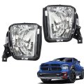2-pack Front Bumper Driving Fog Lights Assembly Passenger Driver Side Replacement For R-a-m 1500 2013-2018 