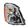 Headlight Assembly Hid Replacement For Dts 2008-2011 Housing Chrome Lamp Set Passenger Side Rh 1pc 20861481 