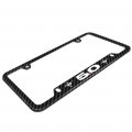 Ipick Image Made For Ford Mustang Gt 5 0 Dual Logo Black Real Carbon Fiber 50 States License Plate Frame