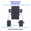 1 Pcs Red Motorcycle Mobile Phone Navigation Bracket Mountain Bike Battery Electric Car Tricycle Takeaway Rider Riding Clip