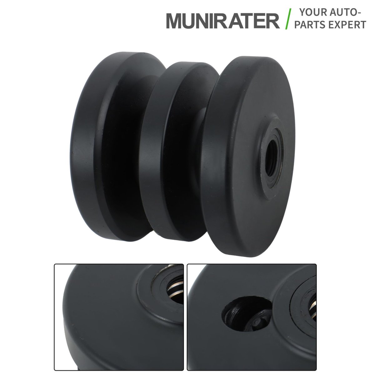 Rubber Bottom Roller For Mini Track Loader Mt50 Mt52 Mt55 Mt85 Replacement Part Number