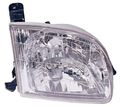 Passenger Side Headlight Assembly For Toyota Tundra 2000 To 2004 Chrome Finish Halogen Lamp Model 312-1145r-as Right Rh 