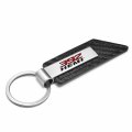 Ipick Image Compatible With Hemi 392 Carbon Fiber Texture Black Pu Leather Strap Key Chain