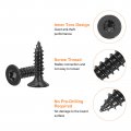 Uxcell 50pcs Flat Head Torx Screws M5 X 20mm 304 Stainless Steel Countersunk Self Tapping Anti-theft Wood Tamper Resistant Fit