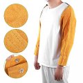 Men Women Leather Welding Work Sleeve Welder Heat Resistant Flame Retardant Arm Protection Garden Stab Spark Cowhide Brown