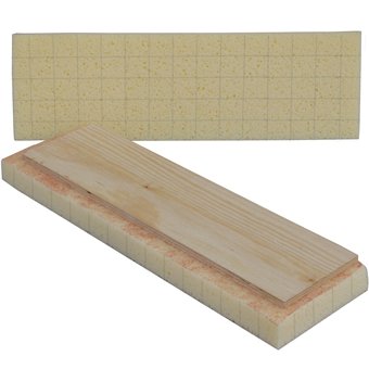 Slitted Yellow Floor Sponge 17 X 5 For Raimondi Pedalo