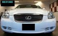312 Motoring Fits 2002-2009 Lexus Sc430 Sc 430 Chrome Grill Grille Kit 2003 2004 2005 2006 2007 2008 02 03 04 05 06 07 08 09
