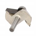 Uxcell Chamfer Router Bit 45 Degree 1 4 Shank 7 9 Cutting Height Edge Forming For Woodworking