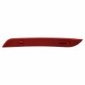 Rear Driver Side Reflector For 2017 Bmw 430i And Xdrive Capa Certified Replacement Bm1184100 63147382233 Red Lens Plastic