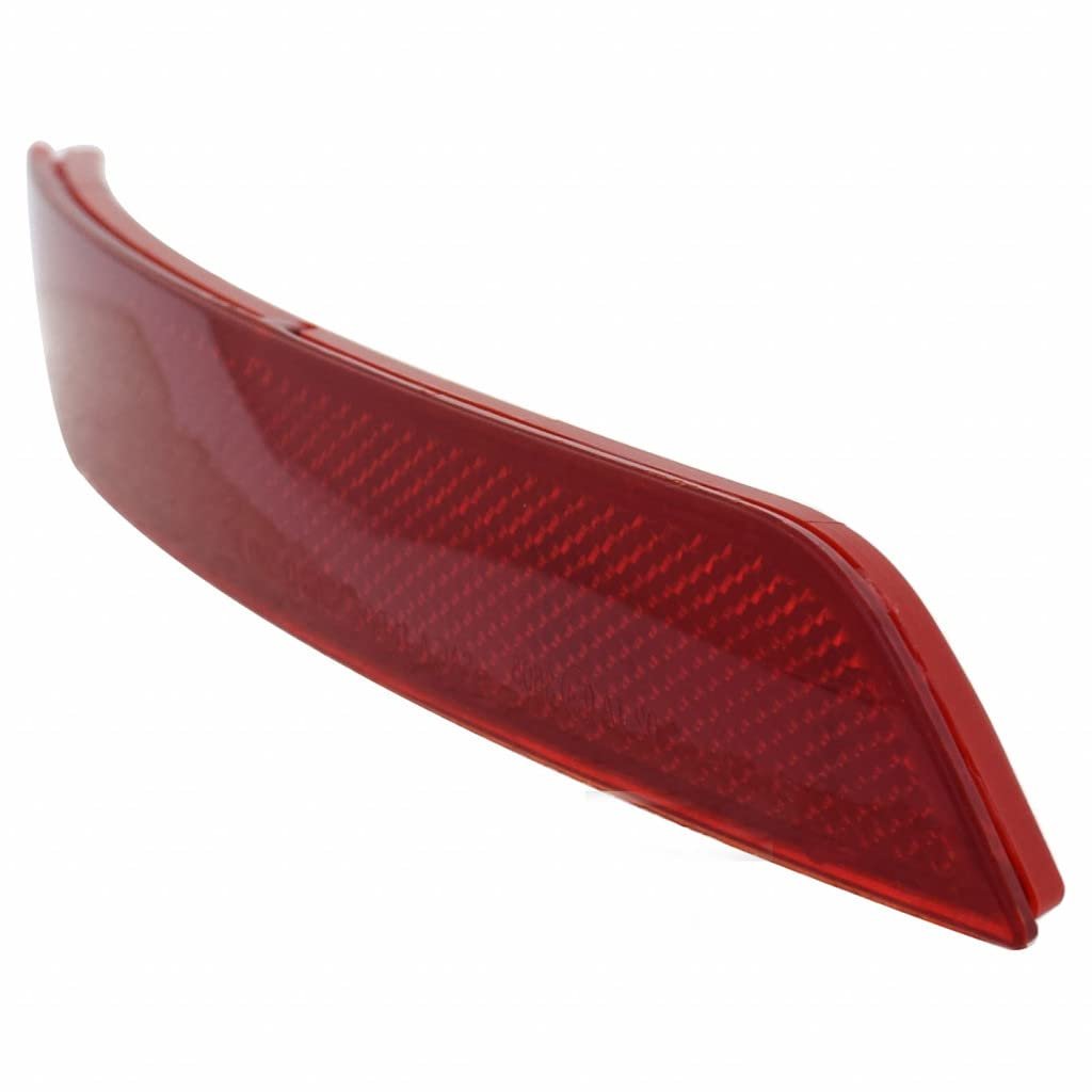 Rear Driver Side Reflector For 2017 Bmw 430i And Xdrive Capa Certified Replacement Bm1184100 63147382233 Red Lens Plastic