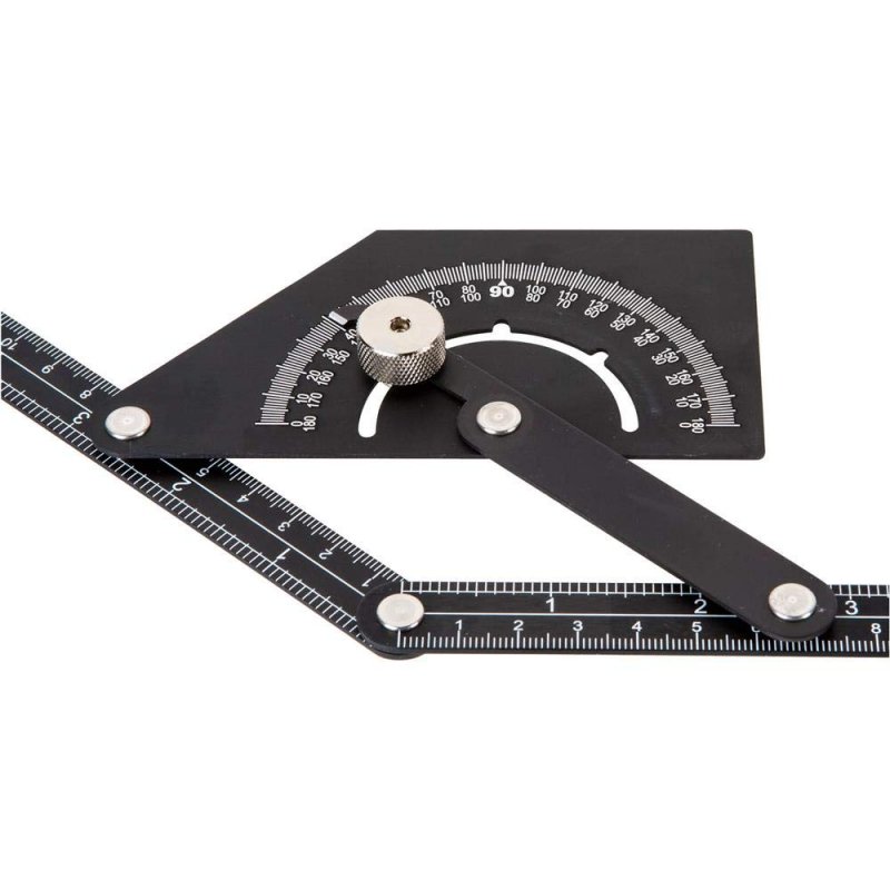 D4652 Angle Finder Protractor Multi Purpose Layout Tool With 20 In X 9 Arms And Built For Accurate Transfer