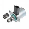 Acropix Fuel Pressure Regulator Valve Black Silver Tone Fit For Ford Transit Custom 2011 Pack Of 1 