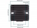 Voltage Regulator Rectifier For Honda Cbr600rr Cbr 600 Rr 2002-2009 31600-mcw-d61