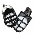 Httmt Mt216-026- Gunmetal Black Motocross Mx Foot Pegs Compatible With Kawasak Kdx200 Kdx220r Kdx250 Kx125 Kx250 Kx500