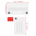 Caltric 12v 6ah Agm Battery Compatible With Honda Ruckus Nps50 2018 2019 2020 2023