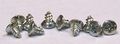4 X 3 16 Self-tapping Screws Phillips Oval Undercut Type Ab 18-8 Stainless Steel 5000 Pc Carton 