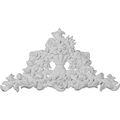Ekena Millwork Onl18x09x01sw 18 1 2-inch W X 9 7 8-inch H 3 4-inch P Swindon Flowers Center Onlay 