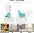 Adjustable Wall Attachable Portable Shower Head Holder Strong Suction Bathroom Vacuum Cup Hooks For Barthroom Accessory