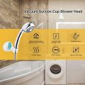 Adjustable Wall Attachable Portable Shower Head Holder Strong Suction Bathroom Vacuum Cup Hooks For Barthroom Accessory