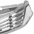 Non Radar Cruise Control To1200335 Factory Style Front Bumper Grill Grille Assembly With Premium Package And Chrome Moulding