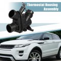 Uxcell Engine Coolant Thermostat Housing Assembly No Lr107288 Lr117568 For Land Rover Discovery 2017-2020 Lr4 2015 2016