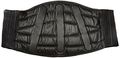 Kidney Belt For Back Support Leather Motorcycle Riding With 2 Pockets Stretch Panels And Adjustable Buckle Medium Black 