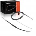 A-premium Rear Driver And Passenger Side Parking Brake Cable Assembly Compatible With Ford Models F-150 F150 2000 2001 2002
