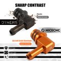 Nicecnc Fuel Joint Connector Spigot Tap F 790 890 Adventure R 2019-2024 690 Enduro R 2008-2021 Smc Smc R 2008-2024 Aluminum