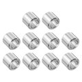 10 Pcs Stainless Steel Spacer 5 16 Bore X 1 2 Od 3 8 Length Screw Bushing Plain Finish Round Metal For Screws Bolts And Rods 