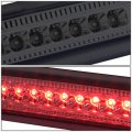 Dna Motoring 3bl-jcom06-led-sm Smoked Lens Led Third Tail Brake Light For 06-10 Jeep Commander 