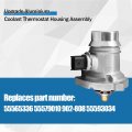 Upgrade Aluminium Coolant Thermostat Housing Assembly 25200455 55565336 902-808 Fits For 2013-2020 Encore 2011-2016 Chevy Cruze