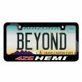 Ipick Image Made For Hemi 426-hemi Black Metal License Plate Frame