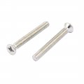Uxcell 50pcs M3x25mm Stainless Steel Countersunk Flat Head Phillips Machine Screws Bolts