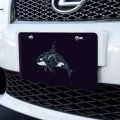 Graphics More Killer Whale Orca With Waves Novelty Metal Vanity Tag License Plate 